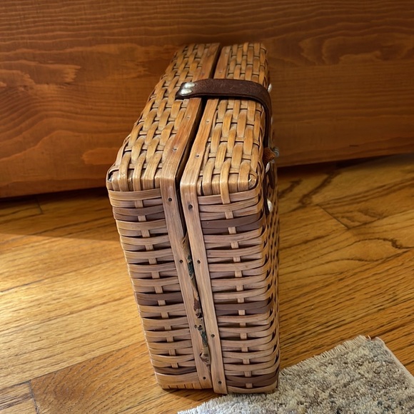 Bags Vintage Hong Kong Picnic Basket Purse Unique Bag Poshmark